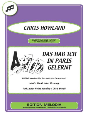 cover image of Das hab ich in Paris gelernt